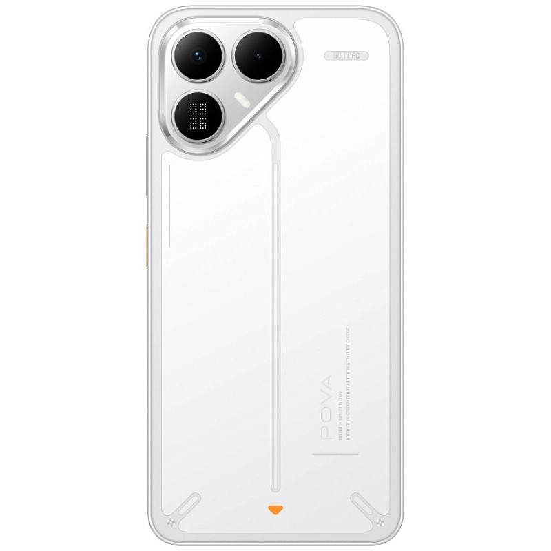 Смартфон Tecno Pova 8 5G (LK6) 8/256GB Arc White (4894947132308)