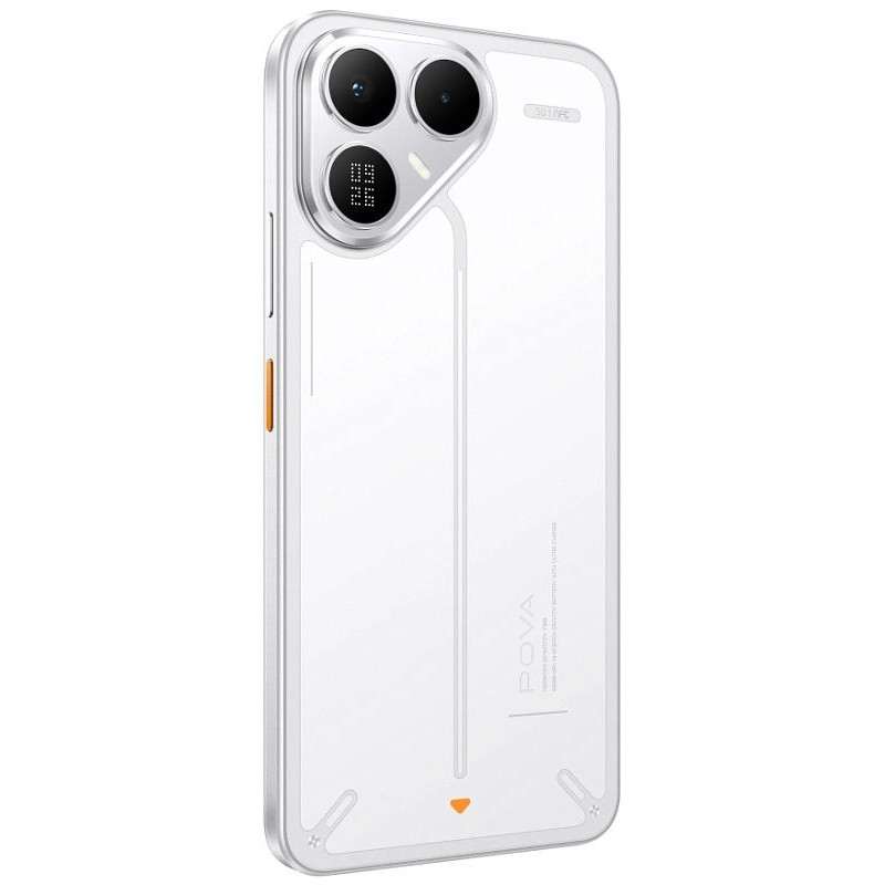Смартфон Tecno Pova 8 5G (LK6) 8/256GB Arc White (4894947132308)