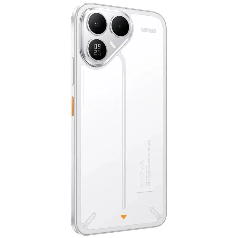 Смартфон Tecno Pova 8 5G (LK6) 8/256GB Arc White (4894947132308)