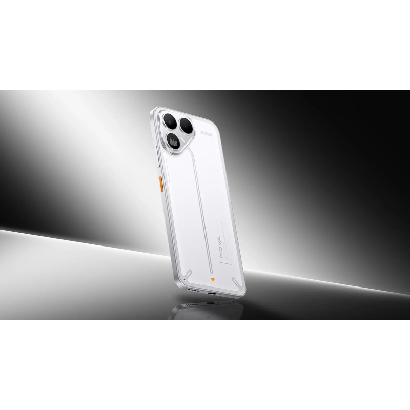 Смартфон Tecno Pova 8 5G (LK6) 8/256GB Arc White (4894947132308)
