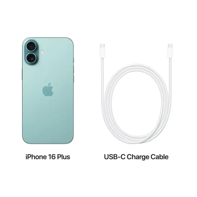 Смартфон Apple iPhone 16 Plus 128GB Teal (MXVY3)