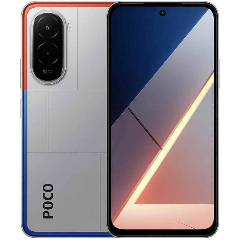 Смартфон Poco M7 4G 6/128GB Chrome Silver