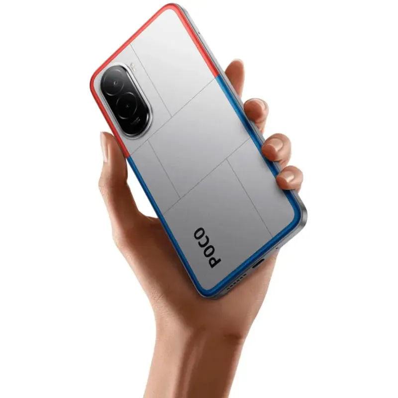 Смартфон Poco M7 4G 6/128GB Chrome Silver