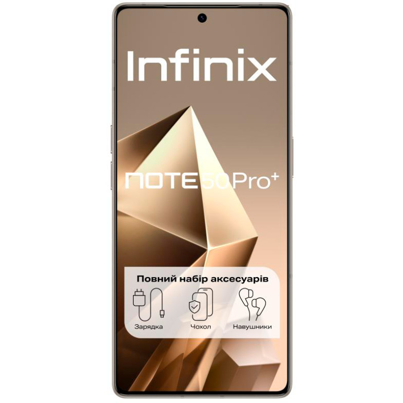 Смартфон Infinix Note 50 Pro+ 12/256GB Titanium Grey (X6856)