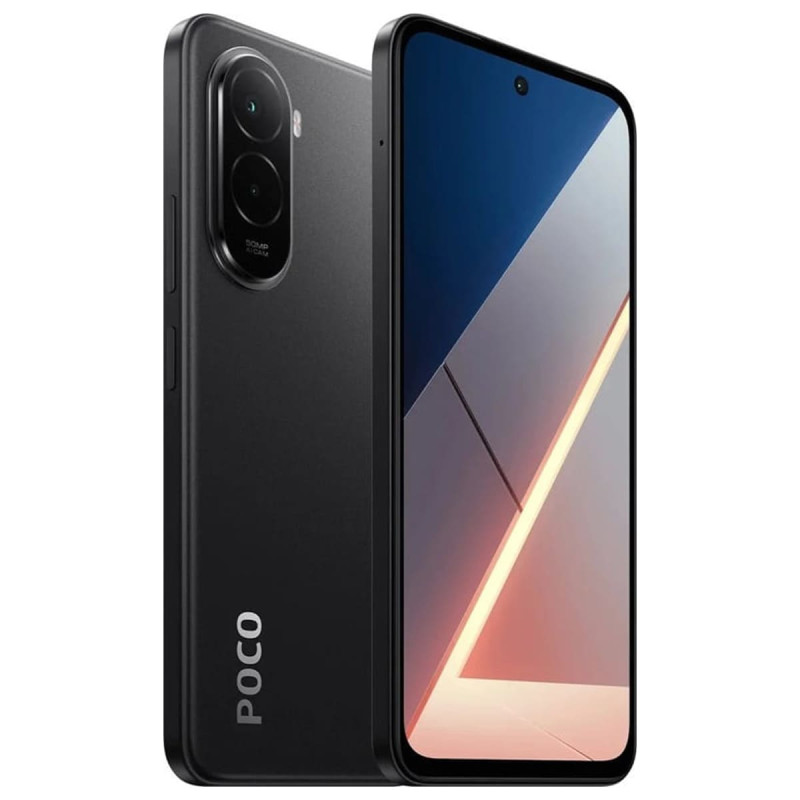 Смартфон Poco M7 4G 6/128GB Carbon Black
