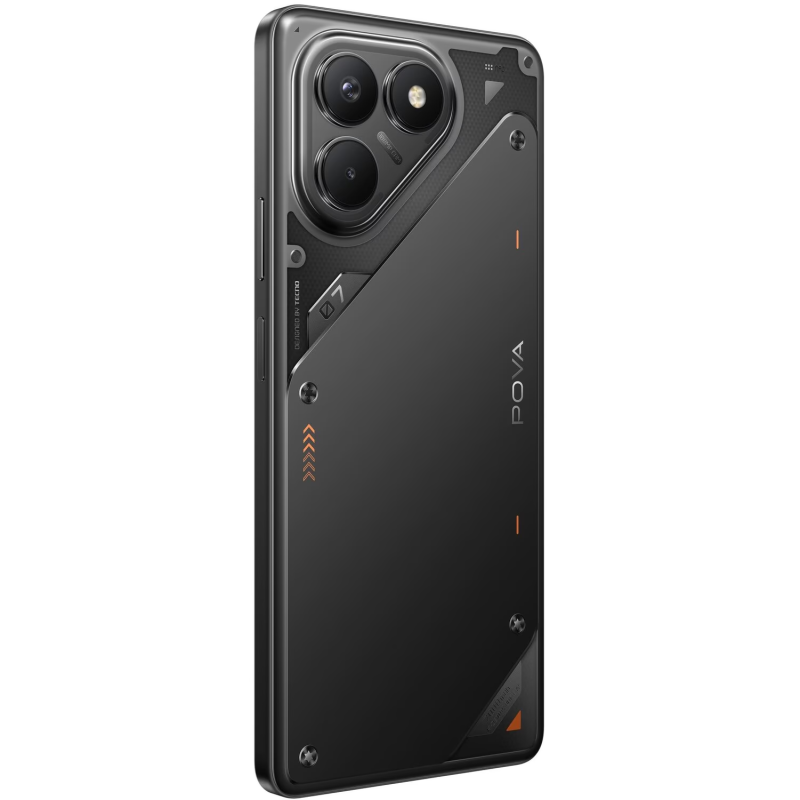 Смартфон Tecno Pova 7 Neo LJ6 8/128GB Geek Black (4894947086786)