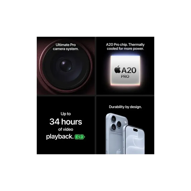 Смартфон Apple iPhone 18 Pro 1TB Glacier (MJT24)