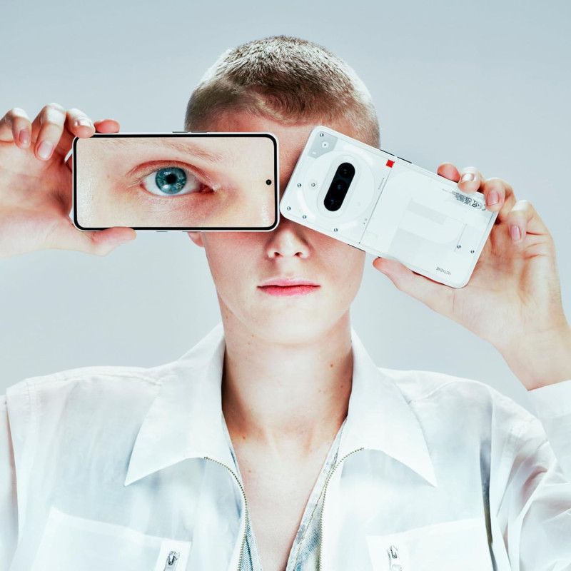 Смартфон Nothing Phone (3a) 12/256GB White (920021W)