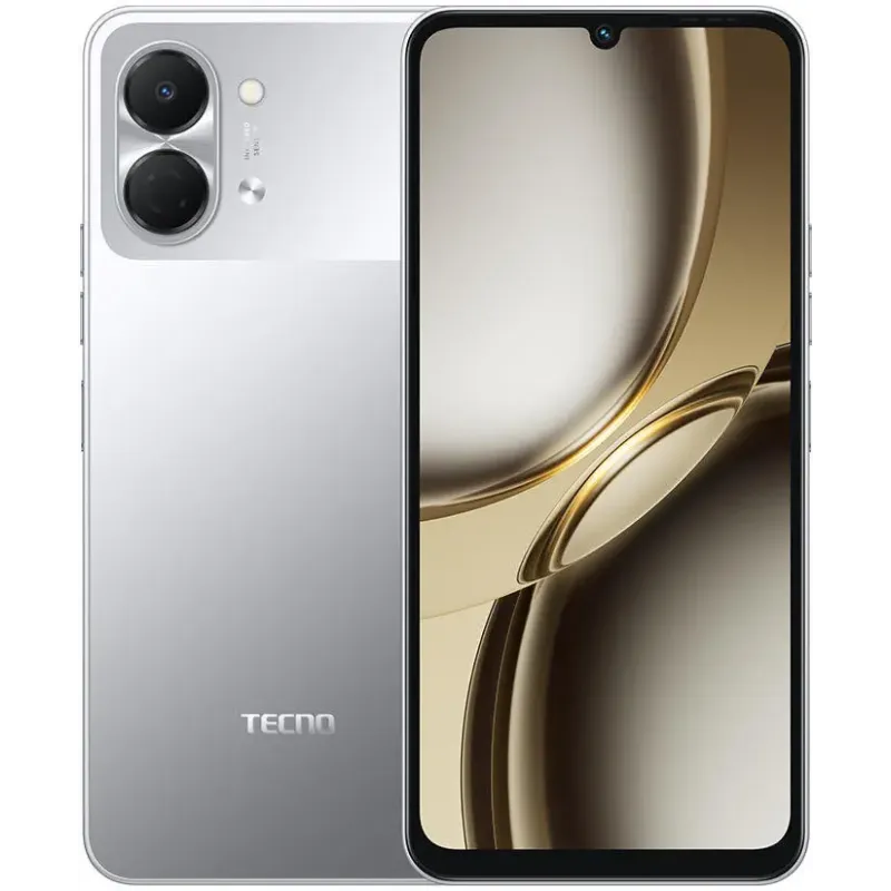 Смартфон Tecno Spark Go 3 (KN3) 4/128GB Titanium Grey (4894947105296)