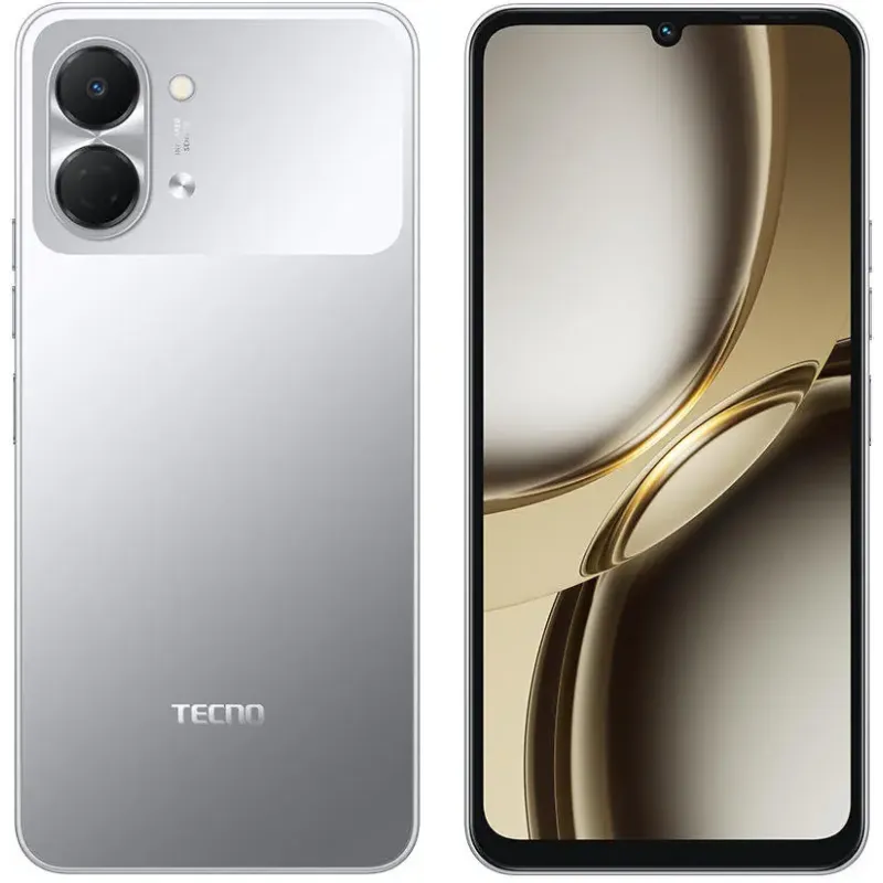 Смартфон Tecno Spark Go 3 (KN3) 4/128GB Titanium Grey (4894947105296)