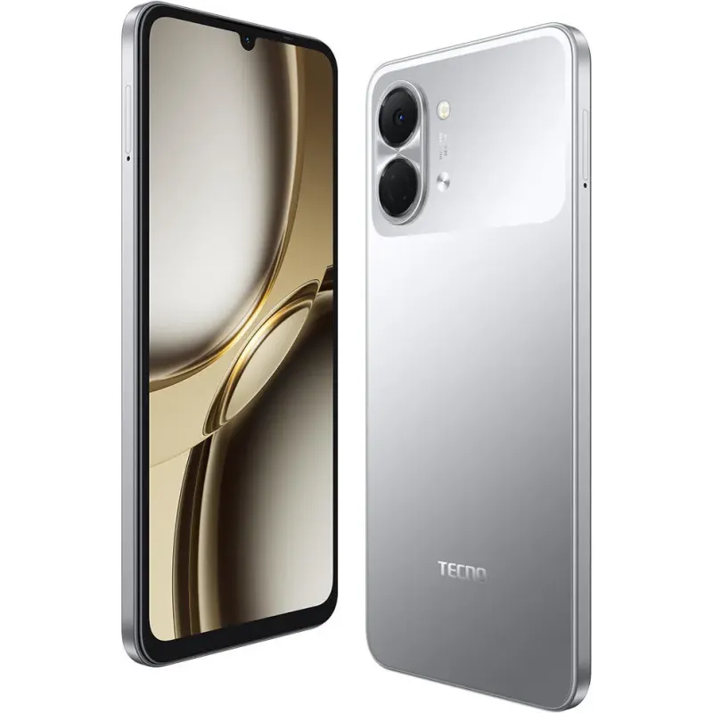 Смартфон Tecno Spark Go 3 (KN3) 4/128GB Titanium Grey (4894947105296)