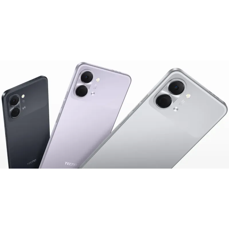 Смартфон Tecno Spark Go 3 (KN3) 4/128GB Titanium Grey (4894947105296)