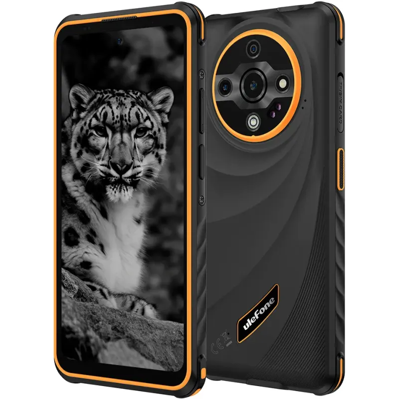 Смартфон Ulefone Armor X31 6/128GB Black/Orange (6975326660068)