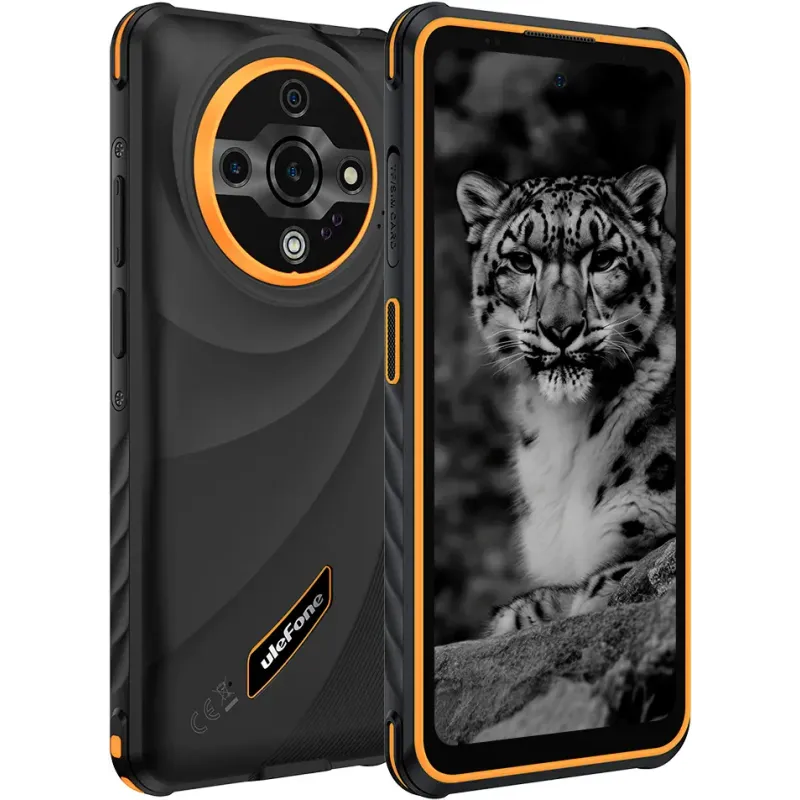 Смартфон Ulefone Armor X31 6/128GB Black/Orange (6975326660068)