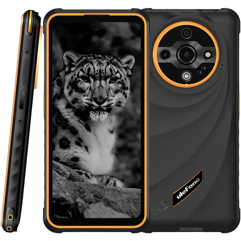 Смартфон Ulefone Armor X31 6/128GB Black/Orange (6975326660068)
