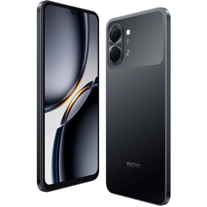 Смартфон Tecno Spark Go 3 (KN3) 4/128GB Ink Black (4894947105272)