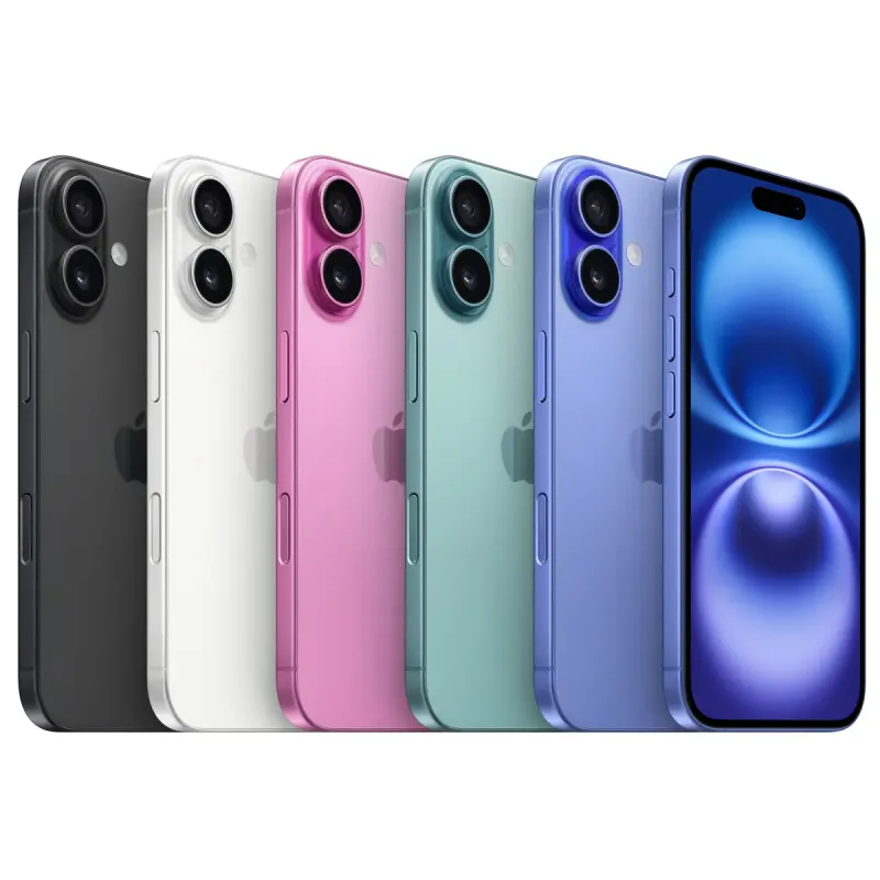 Смартфон Apple iPhone 16 128GB White (MYE93)