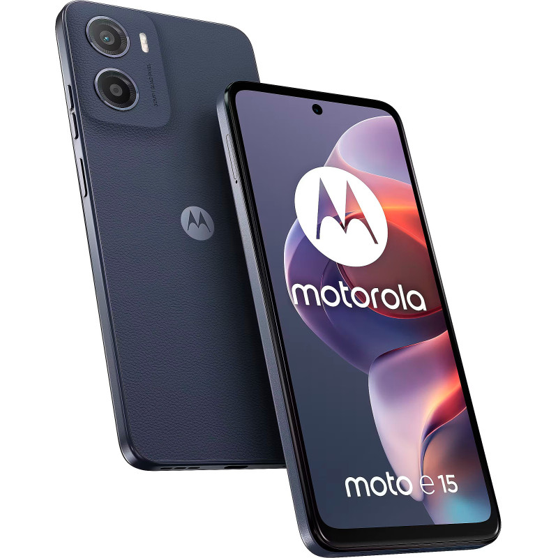 Смартфон Motorola Moto E15 2/64GB Denim Blue (PB6S0021PL)
