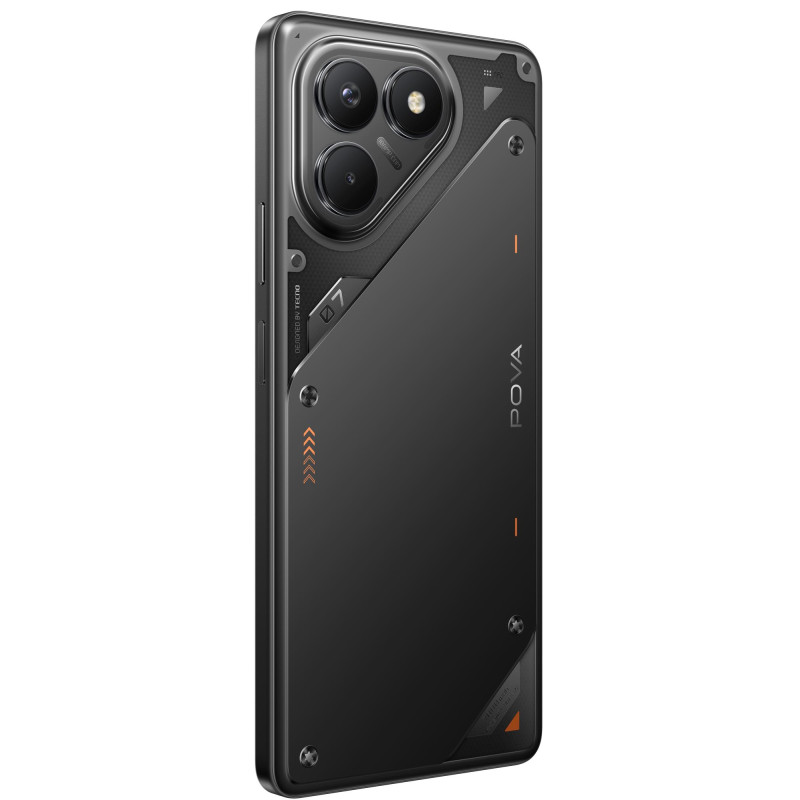 Смартфон Tecno Pova 7 Neo LJ6 8/256GB Geek Black (4894947086793)