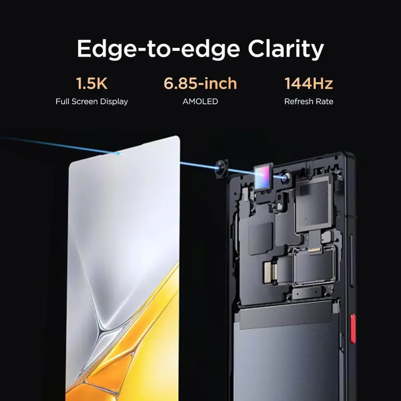 Смартфон ZTE Nubia Z70S Ultra 5G 12/256Gb (NX733J) Classic Black
