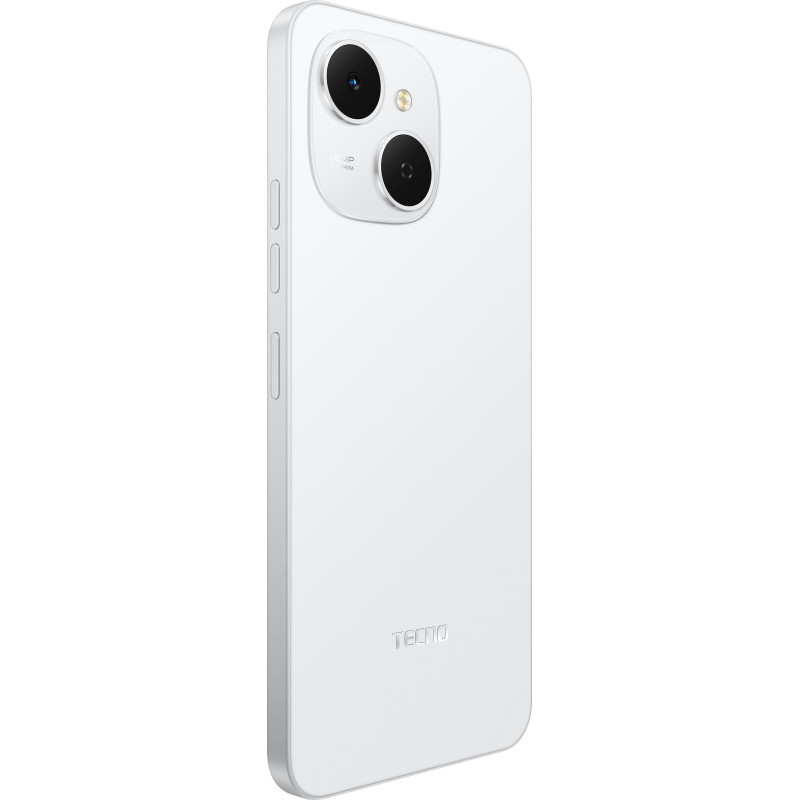 Смартфон Tecno Spark 40C KM4k 4/128GB Veil White (4894947093036)