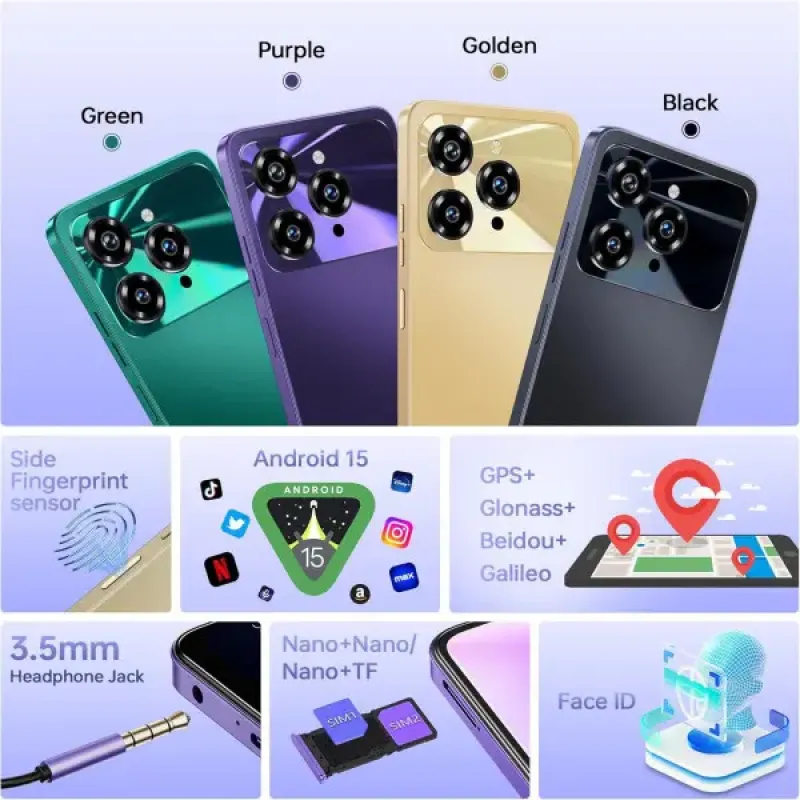 Смартфон Oukitel C6 5G 12/512GB Green (6931548322054) (C6_5G_12_512_GN)