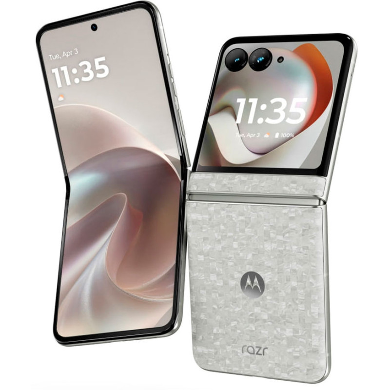 Смартфон Motorola Moto Razr 70 8/256GB Bright White (PBB60008)