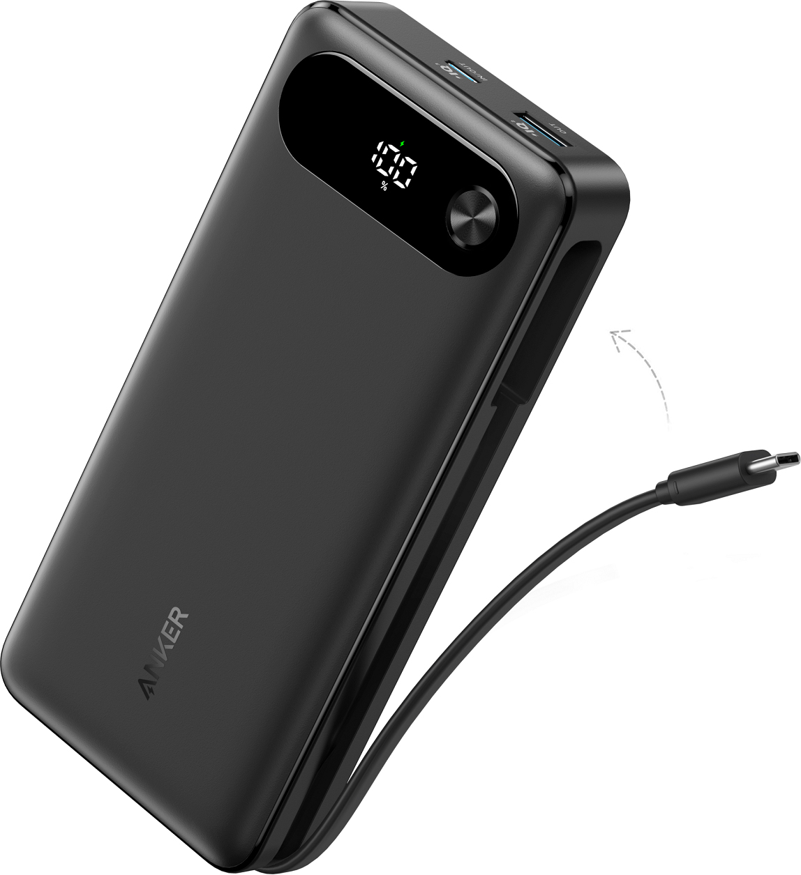 ANKER PowerCore 20000 87W Built-In USB-C Cable - купить повербанк